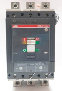 ABB TMAX T5N 400 AMPS MCCB CIRCUIT BREAKER 3 POLE / TESTED OK - Picture 1 of 16