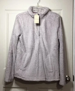 New boutique L fuzzy plush fleece pullover - Picture 1 of 6