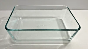 Vintage Pyrex Clear 7211 Rectangle Casserole Baking Dish 6 Cup  1.5L - Picture 1 of 7