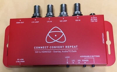 Atomos ATOMCTCSH1 Connect Convert TC | SDI to HDMI Converter - New Lower Price - Image 1 of 4