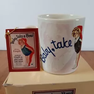 Shirley Temple Baby Take A Bow Mug Westland Giftware NOS NIB - Picture 1 of 10