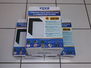  Veva Hepa & Carbon Pre-Filters - Honeywell HPA100 - 3 Boxes - NEW-FREE Shipping - Picture 1 of 3