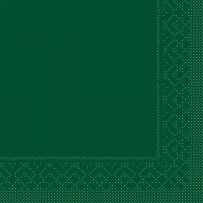 Cocktail-Serviette aus GMI Tissue, 24 x 24 cm, 3-lagig, 1/4 Falz, 150 Stück - Bild 1 von 4