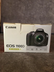 Canon EOS 1100D DSLR Kit-Excellent Condition-Very low Shutter Count-BOXED - Picture 1 of 21