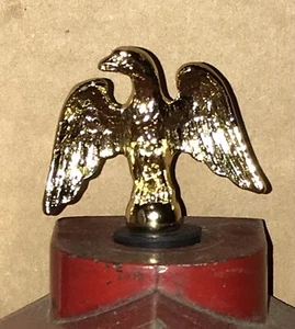 Finial shiny Gold Metal Eagle Topper Fire Alarm Police Call Box Gamewell - Picture 1 of 1