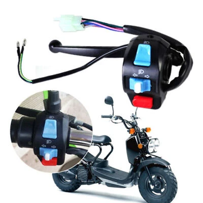 PARA GY6 50 150 SCOOTER Luz Izquierda Interruptor Control Palanca Freno Total Piezas Manuales EE. UU. Foto 1 de 4
