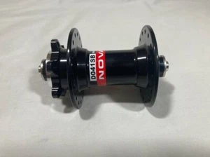 Novatec D041SB (9x108x100mm) Black 28 Holes Front Hub for MTB Disc - Picture 1 of 4
