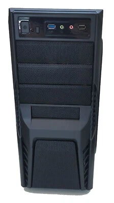 CASE PER PC ATX CON ALIMENTATORE 600W VENTOLA 12cm USB 3.0+AUDIO FRONTALI AR63 - Image 1 of 4