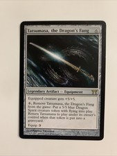 Tatsumasa, the Dragon's Fang - Champions of Kamigawa Artifact Rare LP NM