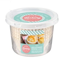 HB Custodie per muffin confezione da 100 - Fodere per cupcakes a prova di grasso panini per torte giusti carta divertimento