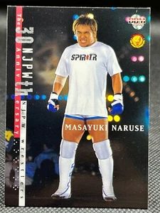 Masayuki Naruse NEW JAPAN PRO WRESTLING Card NJPW TCG BANDAI Japan 2002 - Picture 1 of 12