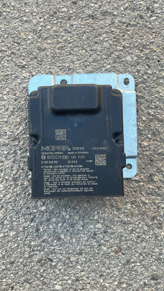 Centralina Sensore Airbag Jeep Renegade cod. 52180791 - Immagine 1 di 1