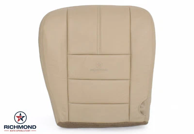 2008 Ford F250 F350 Lariat со стороны водителя низ замена кожаный чехол на сиденье желтовато-коричневый - Изображение 1 из 4