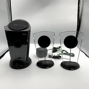 Haut-parleurs AUX pour ordinateur Tevion 2.1 Neon Light Up 6087 - Entièrement fonctionnels - Photo 1/9