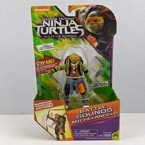 TMNT Ninja Turtles Out of the Shadows Battle Sounds Michelangelo 2016 NEW - Picture 1 of 5