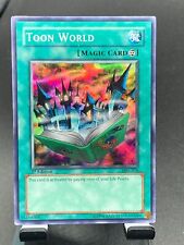 YuGiOh  Asian 1st Edition MRL-076 Super Rare Toon World Magic Ruler