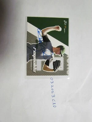 2008 Just Memorabilia Greg Reynolds signed Baseball Card - Image 1 of 3