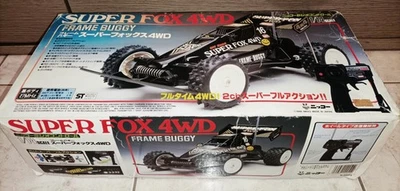 NIKKO SUPER FOX 4WD FRAME BUGGY 1/14 27MHz Jap Vers. - Immagine 1 di 4