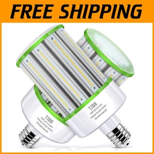 2-Pack 100W E39 LED Corn Light Bulbs - 14000 Lumens Brightness, Energy Efficient - Picture 1 of 10