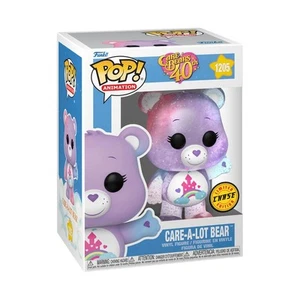 Funko Pop Care Bears 40th Care-A-Lot Bear (Chase Translucent) #1205  - Picture 1 of 2
