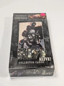 Kiss Alive Collector Cards Music Trading Card Box 36 Packs Neca 2001 Sealed New - Picture 1 of 6