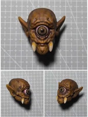 9in Xesray Studios Fit Head Combatants Fight For Glor Cyclops No Figure - Image 1 of 4