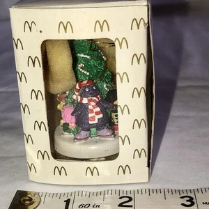 McDonald’s Christbaumschmuck Ronald Grimasse Fry Guys Birdie Hamburger - Bild 1 von 19