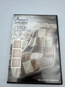 Annie's Crochet Stitch Sampler Afghan CAB07 Blöcke 19-21 Block des Monats - Bild 1 von 4