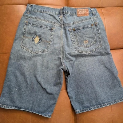 Vintage Y2K Phat Farm Men’s Jean Shorts Jorts Biggy Bigs Oversize Size 34 - Image 1 of 3
