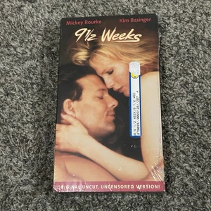 9 1/2 Weeks (VHS, 2000 Uncensored Version) Sealed Watermark New - Bild 1 von 8