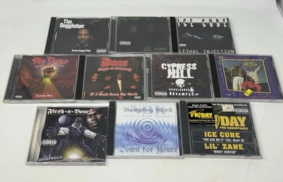 Lot of 10 Hip-Hop RAP CD Snoop Dogg Dr Dre Ice Cube More Two New - Image 1 of 4