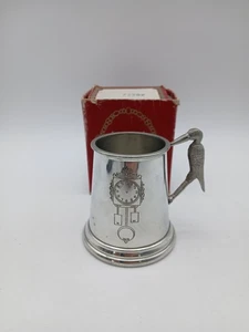 Pewter Tankard Bird Handle Child Cup Sheffield England Pint Glass Gift - Picture 1 of 9