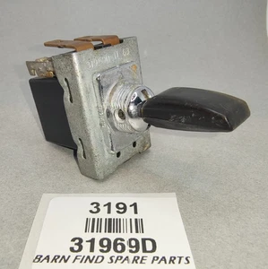 Genuine Lucas 31969D 3 position Instrument Panel Light Switch Jaguar Dated 11 63 - Picture 1 of 10