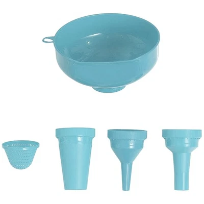 Funis de cozinha boca larga para encher garrafas com filtro tamanho 3 funil inferior - Imagem 1 de 3