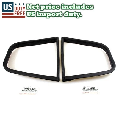 SEAL WINDOW QUARTER WEATHERSTRIPS FIT TOYOTA CELICA LIFTBACK RA25 RA28 RA29 TA27 — 第 1/4 张图片