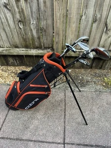 King Cobra Jr Golf Set 7 Piece With Golf Bag Driver Putter Irons 5 Way Stand LH - Picture 1 of 7