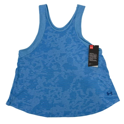 Camiseta sin mangas Under Armour UA imparable atlética corta azul pequeña - nueva con etiquetas Foto 1 de 4