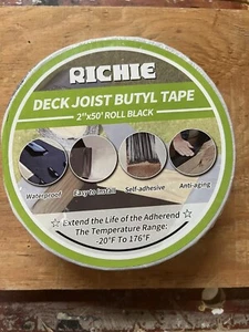 Richie Deck Joist Tape for Decking 2" X 50'  New unopened - Picture 1 of 3