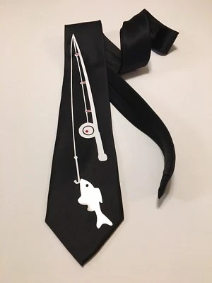 Fishing Necktie , Very Cool , Great Gift - Image 1 of 4