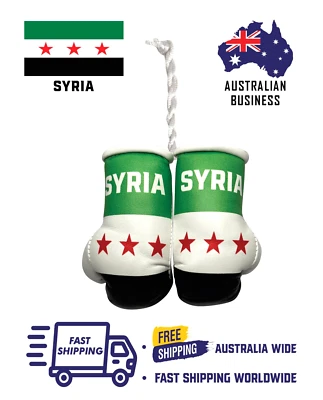 SIRIA / SIRIA NUEVO Bandera Mini Guantes Adorno Coche Guantes Colgantes Foto 1 de 4