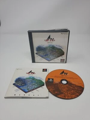 A IV 4 Evolution Take The A Train PlayStation PS1 CIB Japan Import US Seller - Image 1 of 4