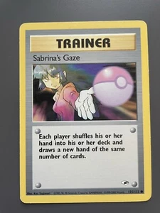 Pokémon TCG Sabrina's Gaze Gym Heroes 125/132 - Picture 1 of 2