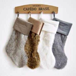 Calcetines Navidad Decoración Ecopiel Bolsa Regalo Árbol de Pared - Imagen 1 de 18