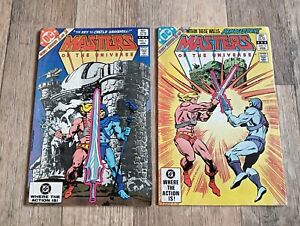 Masters of the Universe #2 & #3 DC Comics 1983 Used Condition See Description 