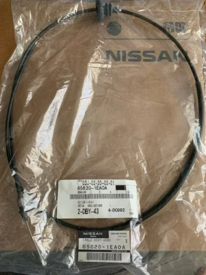 Nuevo control de bloqueo de capó de cable genuino OEM NISSAN 370Z, Z 65620-1EA0A Foto 1 de 4