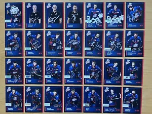 28 AK Nürnberg Ice Tigers Eishockey Autogrammkarten 2023-24 original signiert - Bild 1 von 8