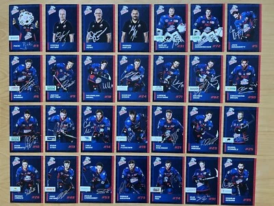 28 AK Nürnberg Ice Tigers Eishockey Autogrammkarten 2023-24 original signiert - Bild 1 von 4