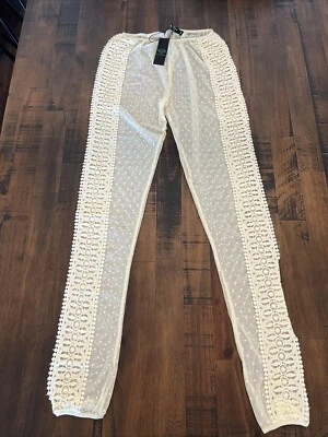 Diamond Supply Co 女式公平打底裤面霜 S 码全新 — 第 1/4 张图片