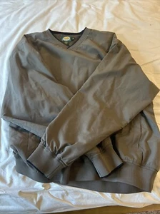 Cabelas Herren XL Tall Olivgrün Jacke Pullover V-Ausschnitt Windbreaker Golf - Bild 1 von 5