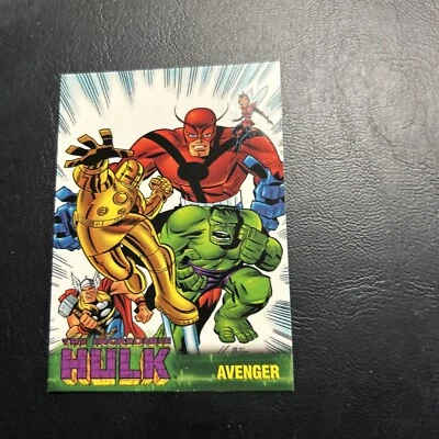 11d The Incredible Hulk Marvel 2003  Topps #4 the Avengers - Image 1 of 2